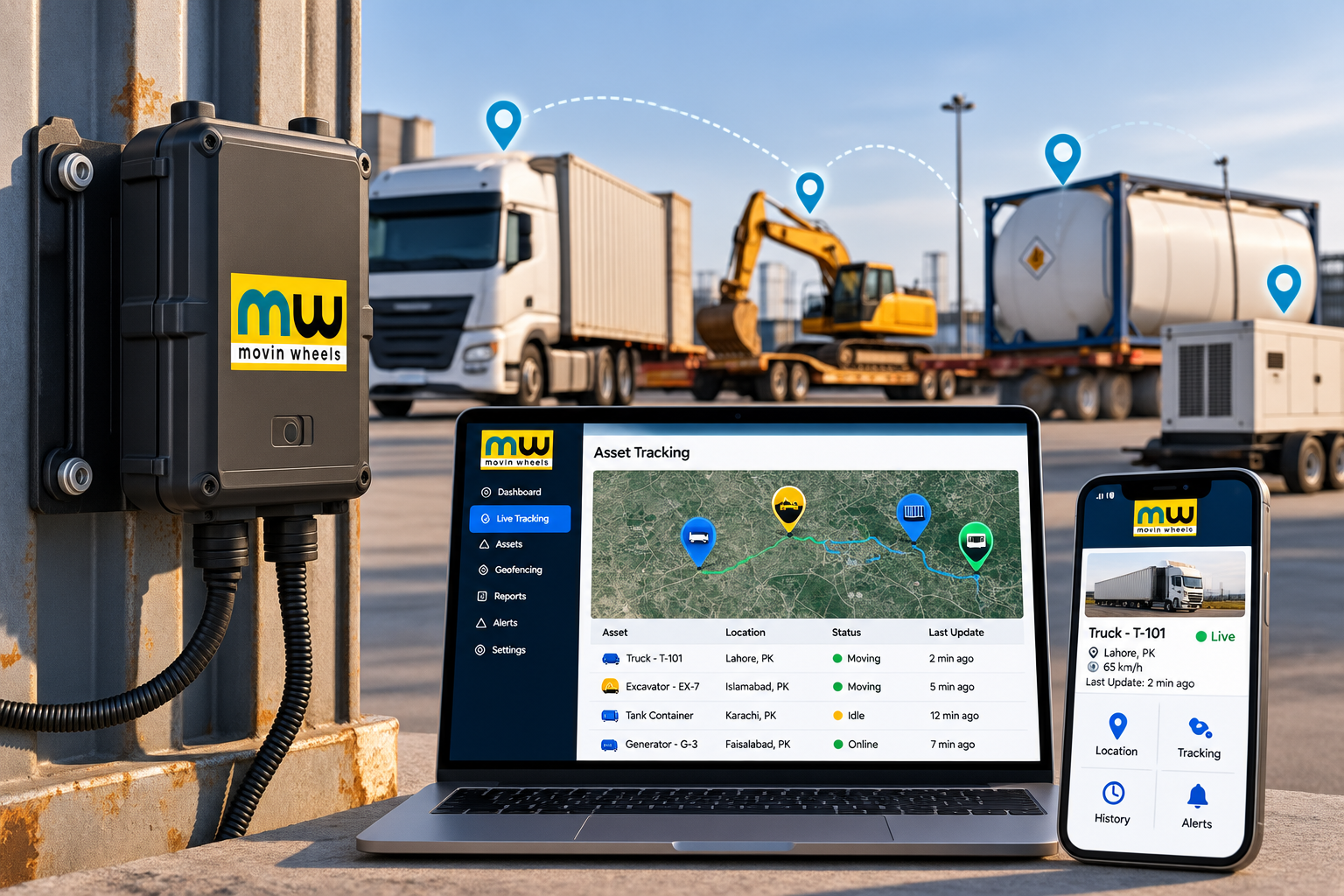 Asset tracking