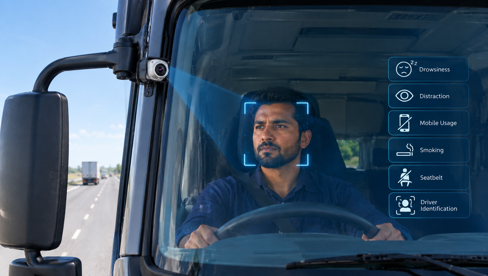 AI driver monitoring