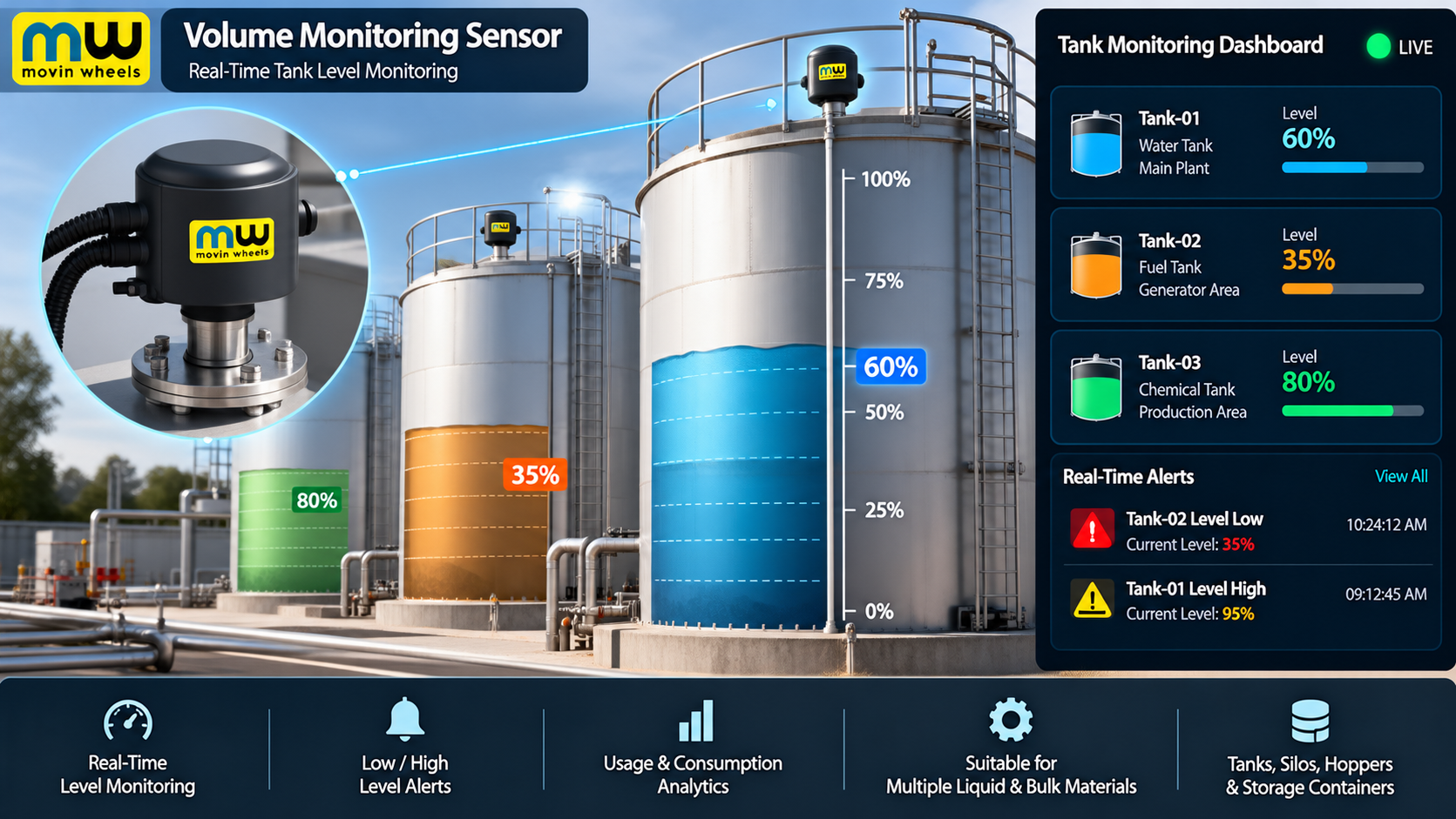 Volume Monitoring System